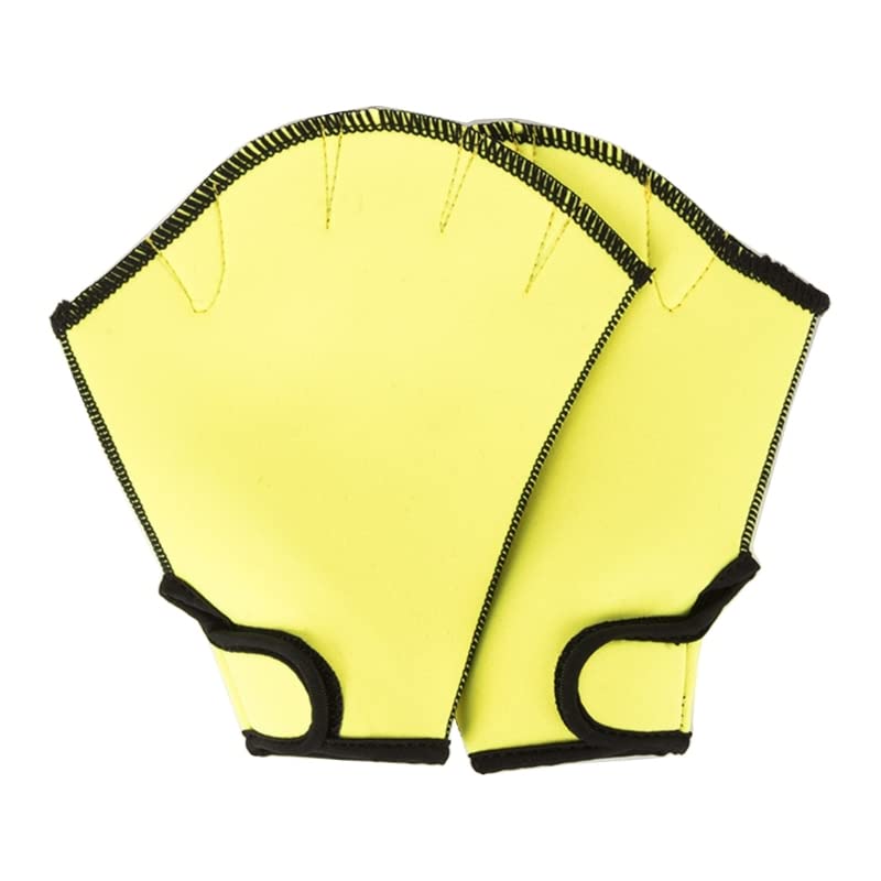 1 Par De Guantes De Natación para El Agua Paleta De Fitness Acuático Manopla Sin Dedos Guantes para Herramientas De Mano para Entrenamiento De Resistencia A La Natación Guantes De Natación De