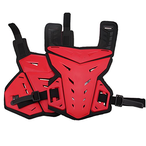 Possbay Chest Back Vest Armor Protector for Motocross Riding Skating Skiing Scooter