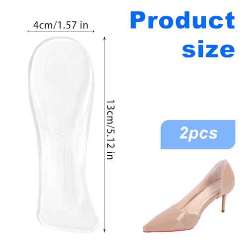 Plantillas Transparentes para Tacones Altos Talla Pequeña miniatura 2