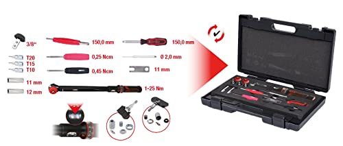 KS Tools Tyre Valve Tool Inlay Set (9 Pieces), Schwarz - Image 2