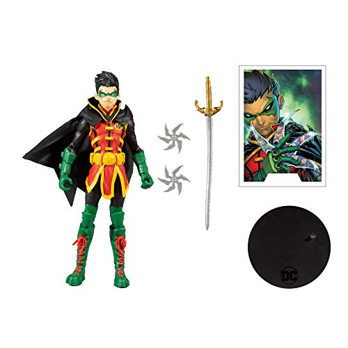 Mcfarlane Batman - Dc Multiverse 7 Figures - Damien Wayne Robin #TOP6