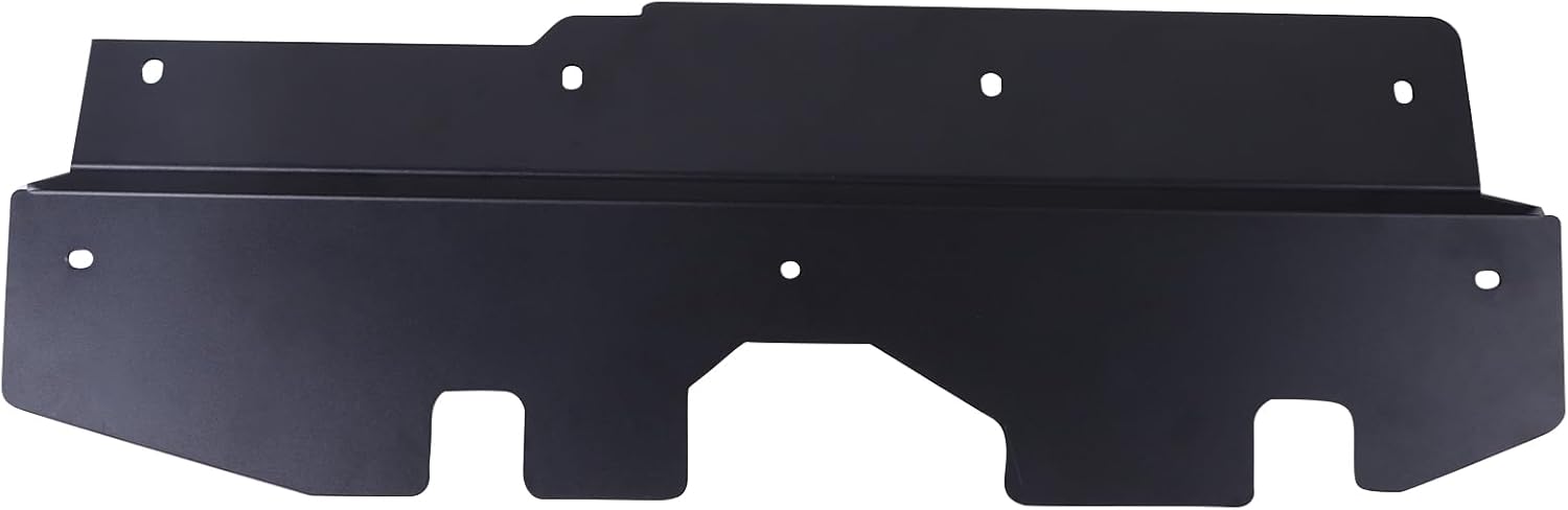 Aunginsy Front Engine Bay Panel Bezel Replacement Compatible with Toyota FJ Cruiser 2007-2021 Aluminum Alloy Car Front Hood Engine Compartment Lock Dust Proof Panel Cover Protector Accessories