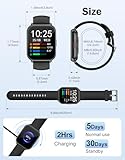 HUAKUA Smart Watch for Men and Women with Call Function,1.85 Inch HD Touch Screen Fitness Watch with Heart Rate Sleep SpO2 Monitoring,IP68 Waterproof Multi Sport Modes Pedometer Watch for Android iOS - Image 8