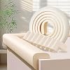 Baby Proofing Edge Corner Protector,1Roll L-Shape Soft Cabinet Door Bumper Corner Strip,8 Furniture Safety Bumper Corner Guards,Wall Protector,Self Adhesive,for Nursery,Kitchen,Fireplace,Table