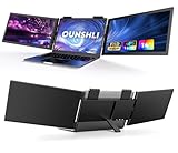 Monitor Portátil para Laptop de 16,1' Full Hd 1080P Monitor de Computador Duplo Usb C Hdmi com Alto-Falantes (BROU-ZP140-10K9-60)