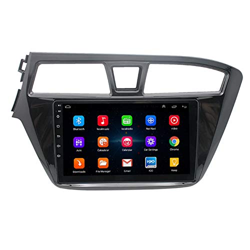 Android 9.1 8 Core 32G 64G Navigationsgerät für Auto für Hyundai I20 2015-2018 with CarPlay/DSP/Rückfahrkamera, GPS/BT 5.0 / SWC/FM AM
