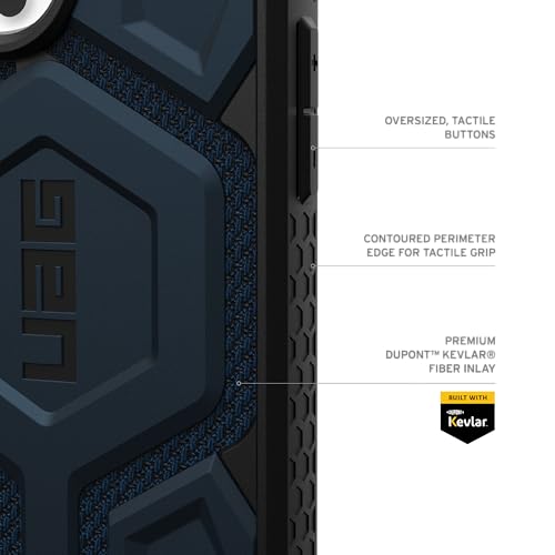 Image of Urban Armor Gear UAG Monarch Pro Magnetic Compatible, Premium Rugged Protective Case /Cover Compatible with iPhone 16 Pro Max (6.9-Inch) (Military Drop Tested) - Kevlar Mallard