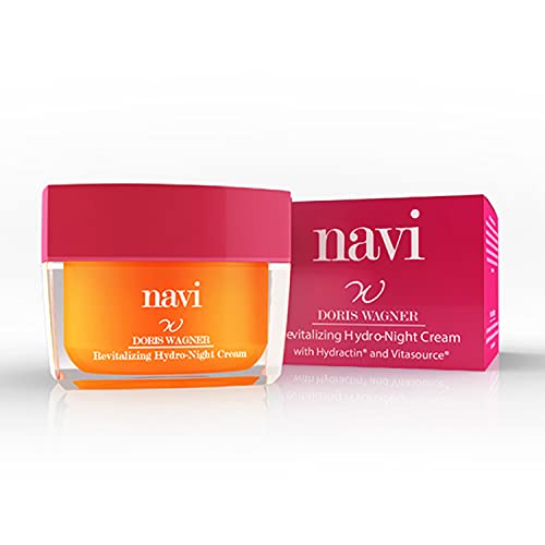 Navi Gesichtscreme,Anti-Age Nachtcreme Mit Hyaluron FüR Jede Haut, Revitalizing Hydro-Night Cream, Feuchtigkeitscreme, Anti-Aging Gesichtsmaske Hyaluron, (50 Ml) Made In Germany Cover
