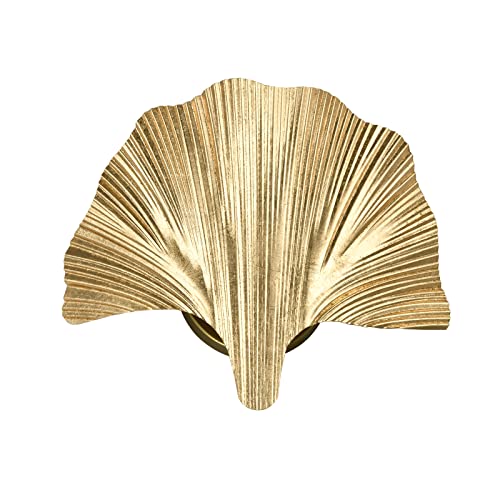 Obzjplc Gold Wall Sconce Modern Shell Wall Lights Wall Lighting Fixture With E26 Indoor Decoration Wall Lamp For Bedroom Hallway Living Room Dining Room Stairs Etc(Not Included Bulb). #TOP1