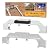 HOTETRI Framing Tools, Upgrade16 Inch On-Center Stud Layout Tool, Precision Framing Spacing Tool for Wall Stud Framing, ?gray