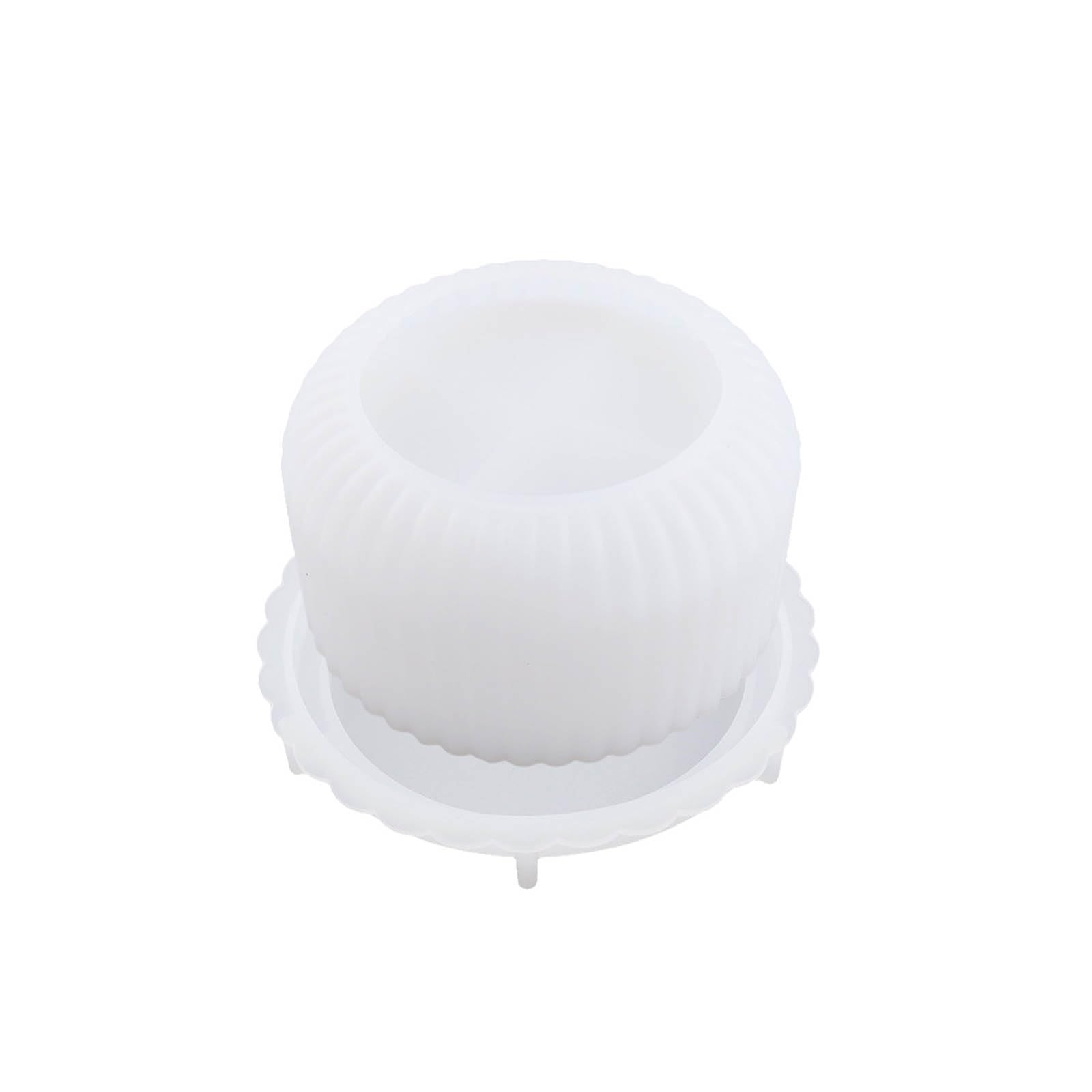 Yhplxyuus Resin Cup Mold Silicone Molds for Resin, Plaster, Candy Box Cements Concrete, Epoxy Molds Home Table Decorations Cup