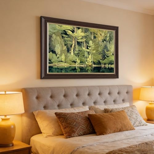 Impression de paysage canadien WCYB Shore Pattern art mural salon