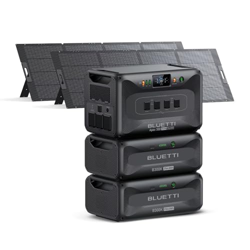 Apex 300 with 2 B300K and 2 Solar Panels