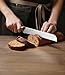 TUO Bread Knife, 9 inch Sharp Serrated Slicing Knife for Homemade Sourdough Bread, High Carbon German Steel, Ergonomic Handle, Gift Box Included
