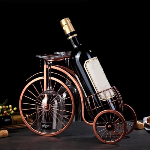 Soporte para Botellas de Vino de Metal Vintage miniatura 5