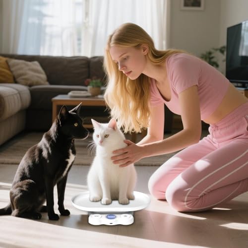 Pèse-animaux pour petites espèces Teksome à affichage numérique précis