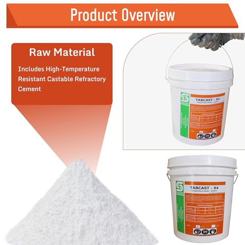 Cemento refractario denso para horno 22 lbs miniatura 6