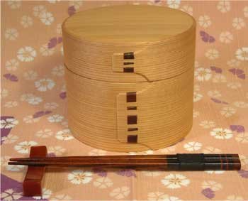 Amazon｜大館曲げわっぱ二ツ重丸弁当｜弁当箱 オンライン通販