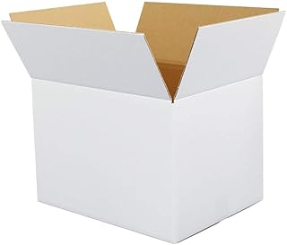 IKEA ダンボール: 安心のリサイクルと実用性 4 Box Bank FW05-0010-a White Cardboard, 120 Size, Set of 10, Cardboard Box, Moving, Storage