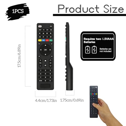 Mando a Distancia Universal para Televisores Samsung, LG, Sony, Hisense, TCL, RCA, Toshiba, Panasonic, Sharp, Philips, Haier, Hitachi y JVC - Compatible con DVD y Dispositivos de Streaming - imagen 2