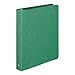 Acco 38616 Presstex Round Ring Binder, Letter Size, 1-Inch Cap, Dark Green, 1/EA
