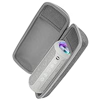 Khanka Harte Tasche für Ortizan X10 Bluetooth Lautsprecher Tragbarer IPX7 Wasserdichter Kabelloser Lautsprecher, Nur Tasche(Grau)