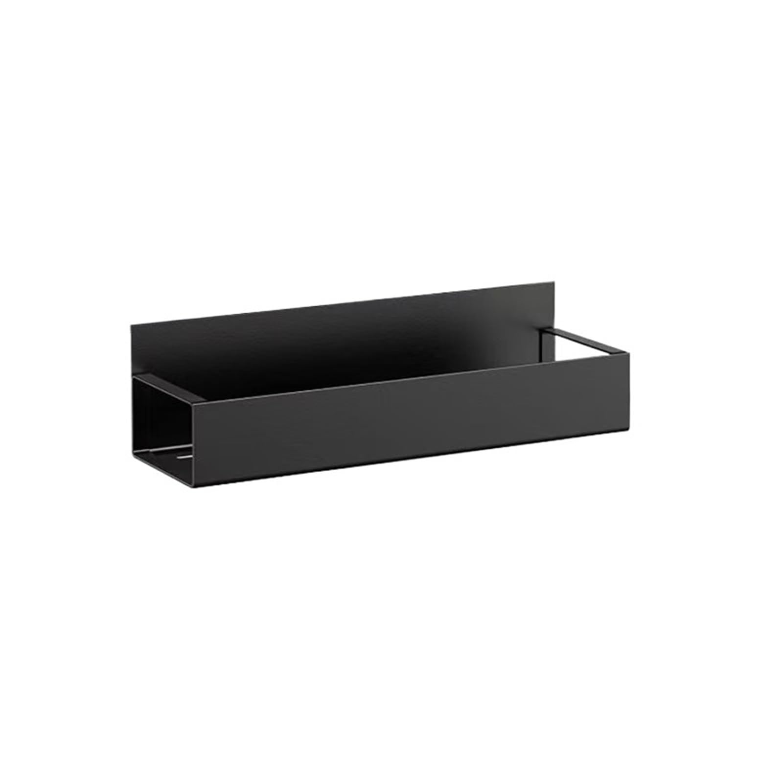 JTKSSCS Magnetic Shelf Strong Magnetic Storage Shelf Household Kitchen Refrigerator Washing Machine Side Hanging Rack Multifunctional(M black)