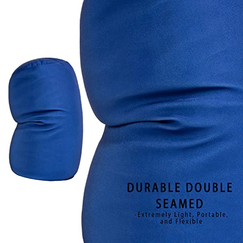 Coussin de corps pour soulager le cou et le dos en tissu doux Squish - 7
