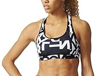 Algopix Similar Product 17 - adidas Womens Typo RacerBack Bra 