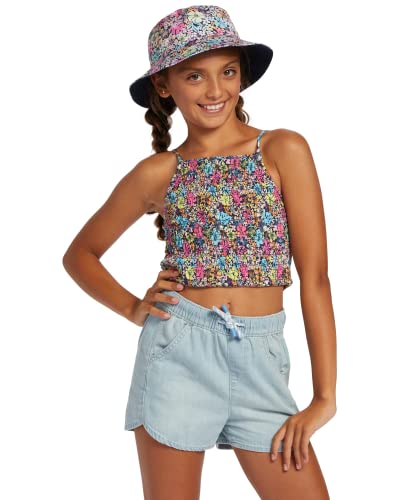 Roxy Girls' Put It in a Love Song Woven Tank Top