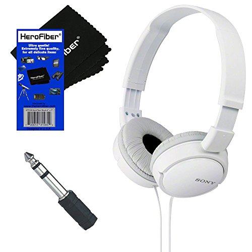 Sony Mdrzx110 Zx Series Stereo Headphones White With 3 5mm