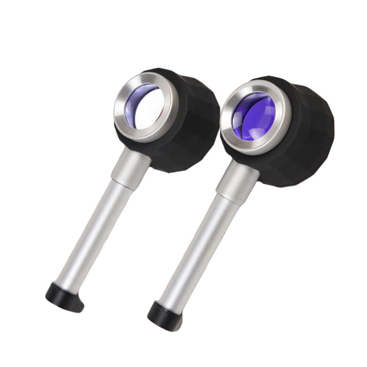 Loupe à LED avec échelle de mesure et lampe de détection de billets