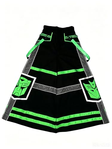 PHATTPANT Shuffle PHAT Pants Rave Gear Melbourne Shuffle Green Transformers C080