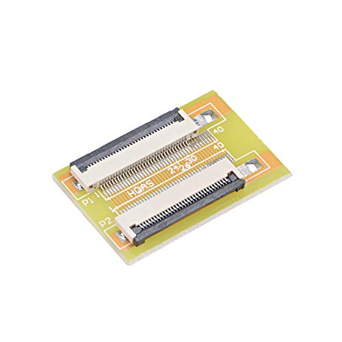 uxcell 0.5mm Pitch 32 Pins to 32 Pin Extension Connector Adapter for FFC FPC Cable Extend Zip HDD