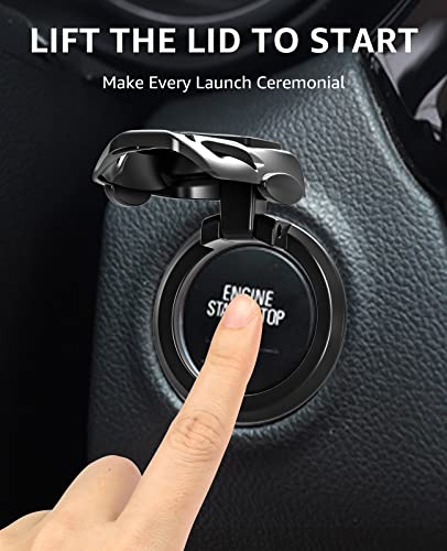Metal Car Engine Start Stop Button For Car Push Start Button Cover Compatible With Series M1 M3 M5 X1 X5 X6 Z4 3 5 7 Series Pushbutton Switches Car Interior Decals Accessory #TOP3