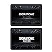 Produktbild Gigastone SATA SSD 2TB (2er Pack) 2,5 Zoll 3D NAND Bis zu 530MB/s interne SSD SATA III SSD Festplatte Kompatibel mit Laptop und PC Desktop Festkörper-Laufwerk 2,5" SLC Cache Performance