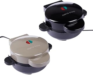 Curtis Stone 2-pack 5" Stuffed Waffle Makers with Recipes & Gift Boxes (Renewed)
