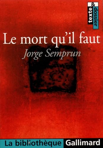 Le Mort qu'il faut [French] 2070301362 Book Cover