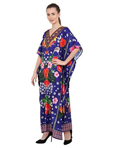 Miss Lavish London Kaftan Dresses for Women Beach Coverups, Plus Size Kaftans for Loungewear & Swimwear Modern Long Caftans4