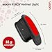 woom Ready Helmet Light, Rechargeable LED Rear Light Accessory for Ready Kids' Helmet, High-Visibility Bicycle Safety Light with 3 Modes & Auto Turn-Off for Boys & Girls
