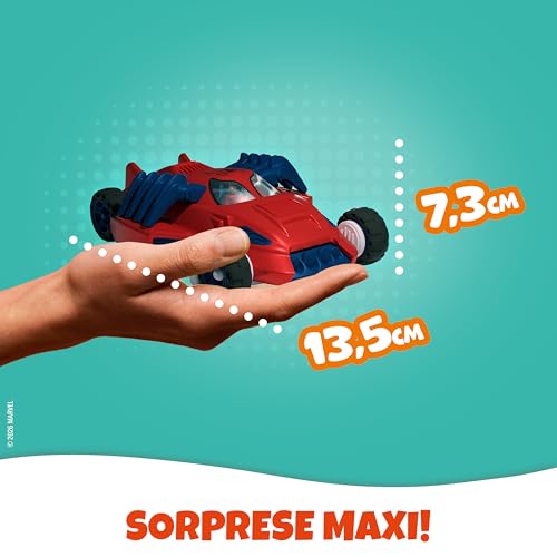 GranSorpresa Maxi Spider-Man, Uovo di Pasqua 2026 di Finissimo Cioccolato al Latte con Sorpresa Marvel Spider-Man, 220 g - Gadget - Immagine 5