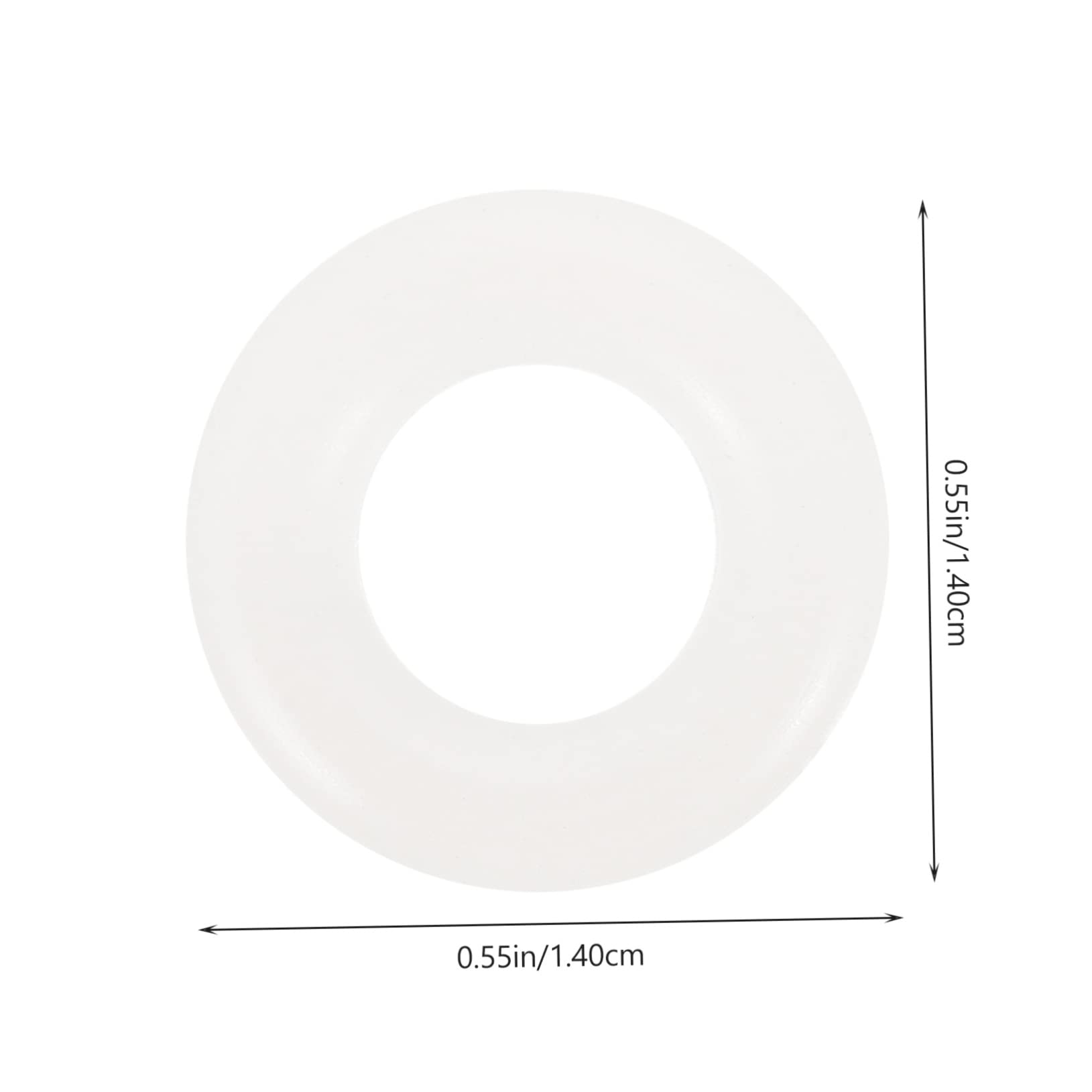 SEWACC Ergonomic Glasses Ear Holders 200pcs Silicone Glasses Retainer Anti-skid Glasses Ear Grips for Work Exercise Office