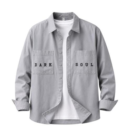 Image of IndoPrimo Men's Premium Cotton Casual Shirt for Man | Full Sleeve Relaxed Fit Stylish Shirt | Trendy Streetwear, Casual & Everyday Wear