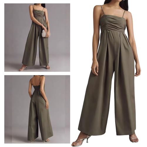 Mameluco de moda de corpiño con volantes para evitar la rigidez con pantalones fluidos 2
