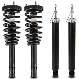 EVERESTWAY 172281 349060 Front + Rear Struts Shock Assembly Compatible with 2006-2010 Hyundai Sonata / 06-2010 Azera 4PCS