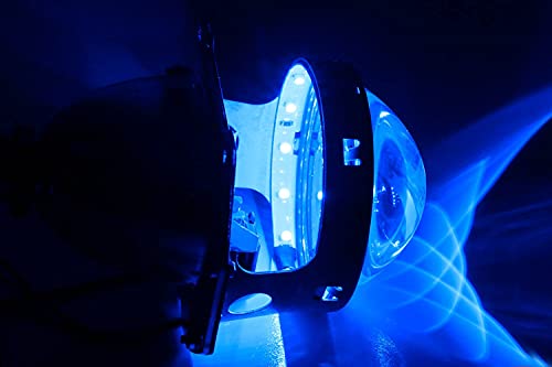 Kit de iluminación ambiental LED azul para autos y motos miniatura 2