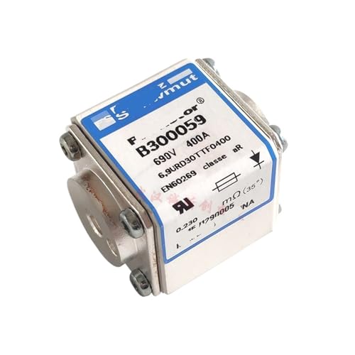 Fusible ultra rapide B300059 6,9URD30TTF 400A à couteaux pour forte puissance