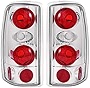 Anzo USA 211008 Chevrolet/GMC Chrome Tail Light Assembly - (Sold in Pairs)