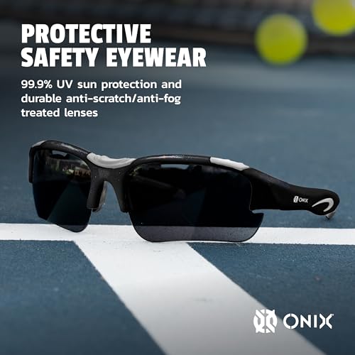 Image of ONIX Pickleball Falcon Eyewear Sun Protection Non-Slip Nose Piece Modern and Lightweight Secure Design