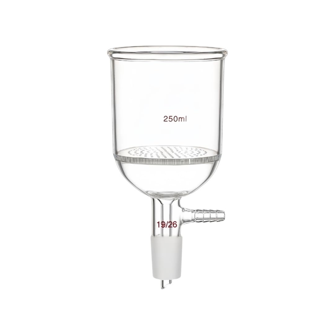 Büchnertrichter mit Poröser Glasplatte Borosilikatglas Vakuum Labor-19/26# 1000ml